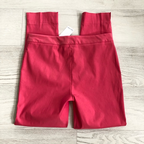 NWT Calvin Klein Coral Skinny Vented Hem Pants - Picture 7 of 16